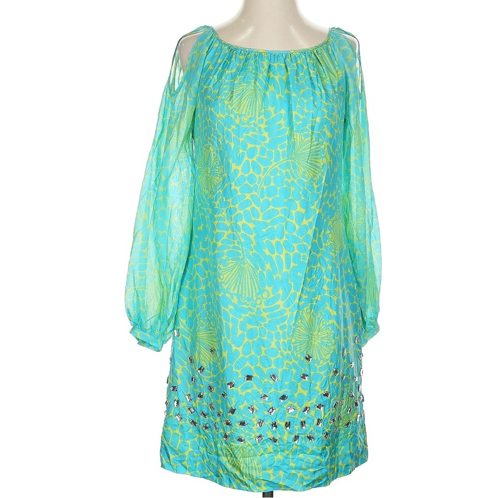 Lilly Pulitzer Vibrant Green Dress